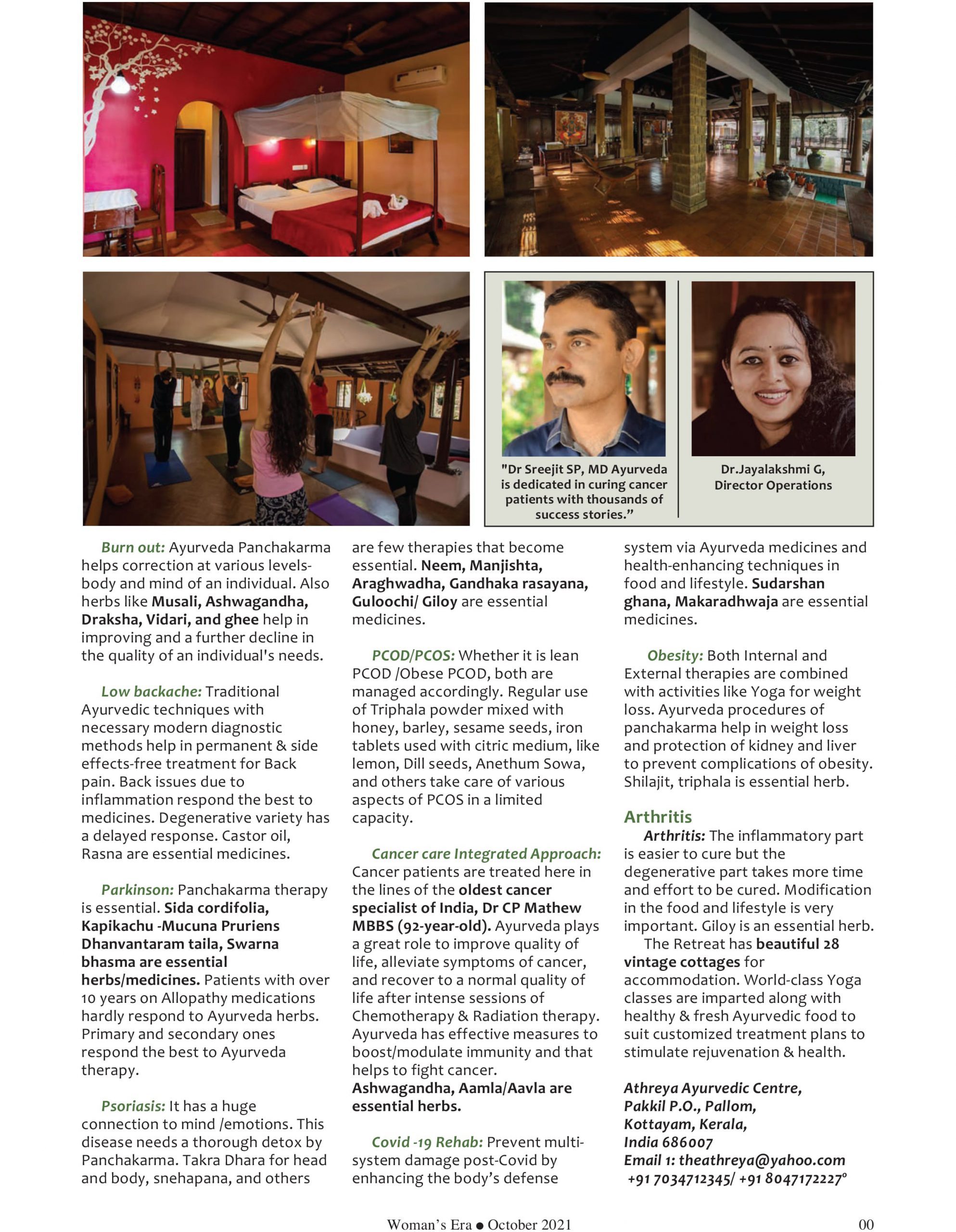 ATHREYA AYURVEDA RETREAT REVIEW — page 2
