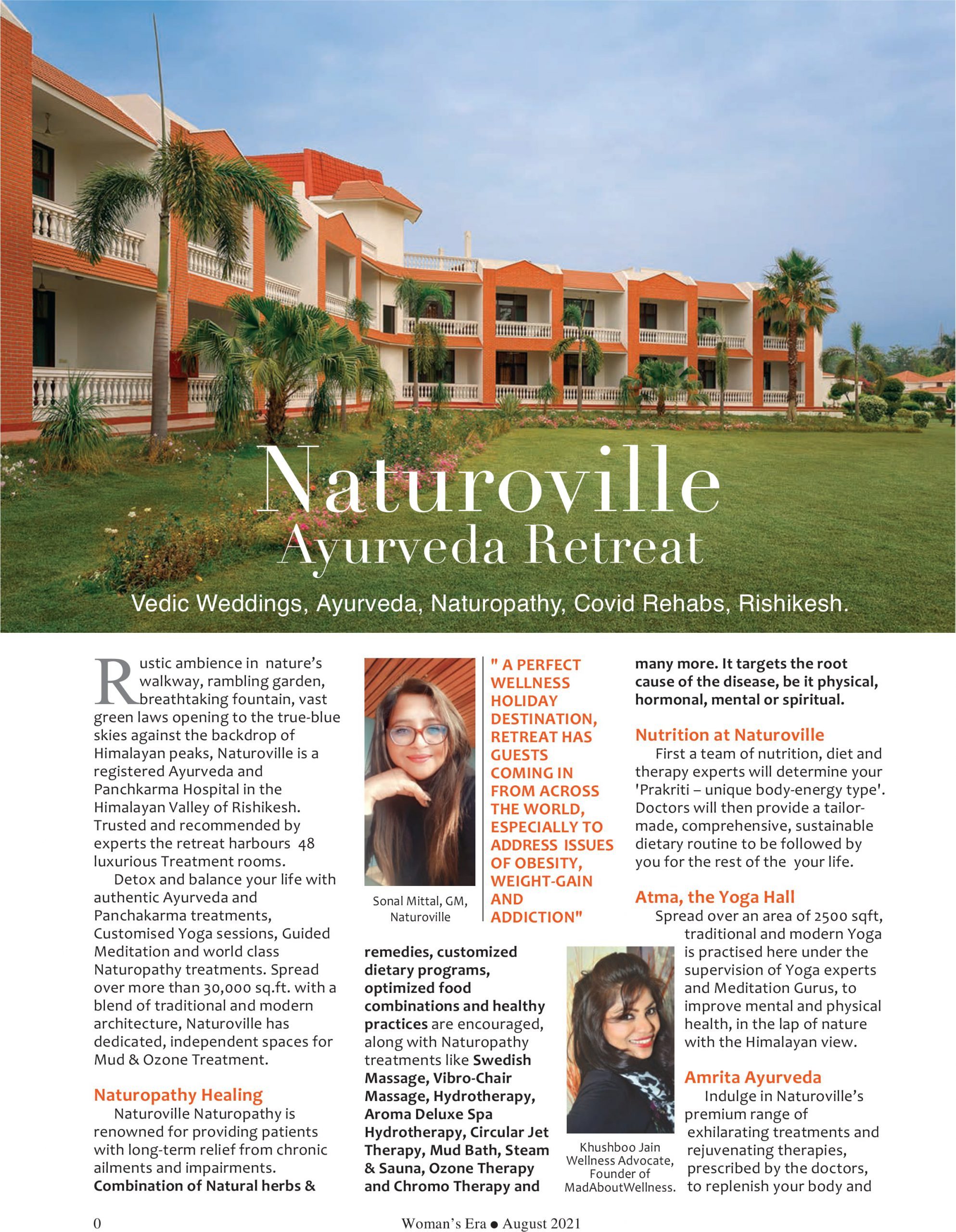 NATUROVILLE AYURVEDA RETREAT RISHIKESH REVIEW — page 1
