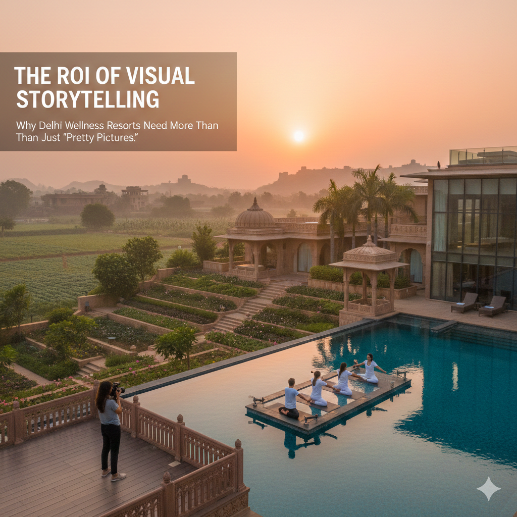 The ROI of Visual Storytelling Why Delhi Wellness Resorts Need More Than Just Pretty Pictures